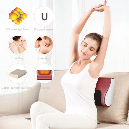 Nissa™ Red Pillow Massager – جهاز تدليك الوسادة الحمراء