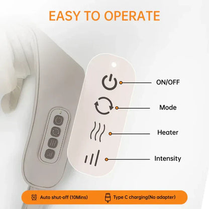 Nissa™ Kneading Massager (Shoulder and Neck) – مدلك عجن للكتف والرقبة