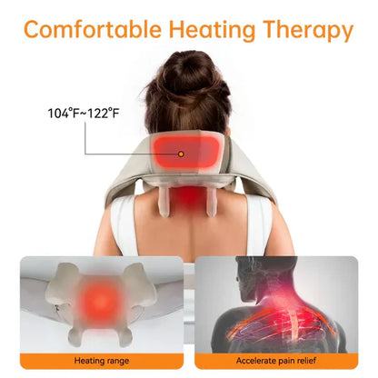 Nissa™ Kneading Massager (Shoulder and Neck) – مدلك عجن للكتف والرقبة