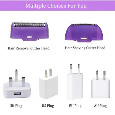 Nissa™Purple Epilator – آلة إزالة الشعر البنفسجية