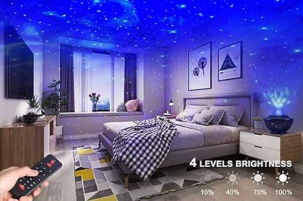Nissa™ Galaxy Ocean Light Projector – بروجكتر ضوء المجرة والمحيط